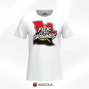 T-shirt Fier de Mes Origines - Angola