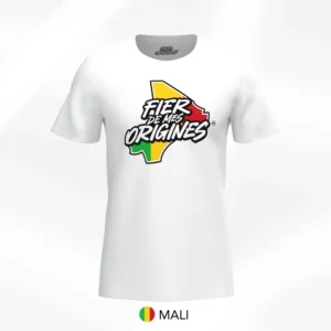 T-shirt Fier de Mes Origines - Mali