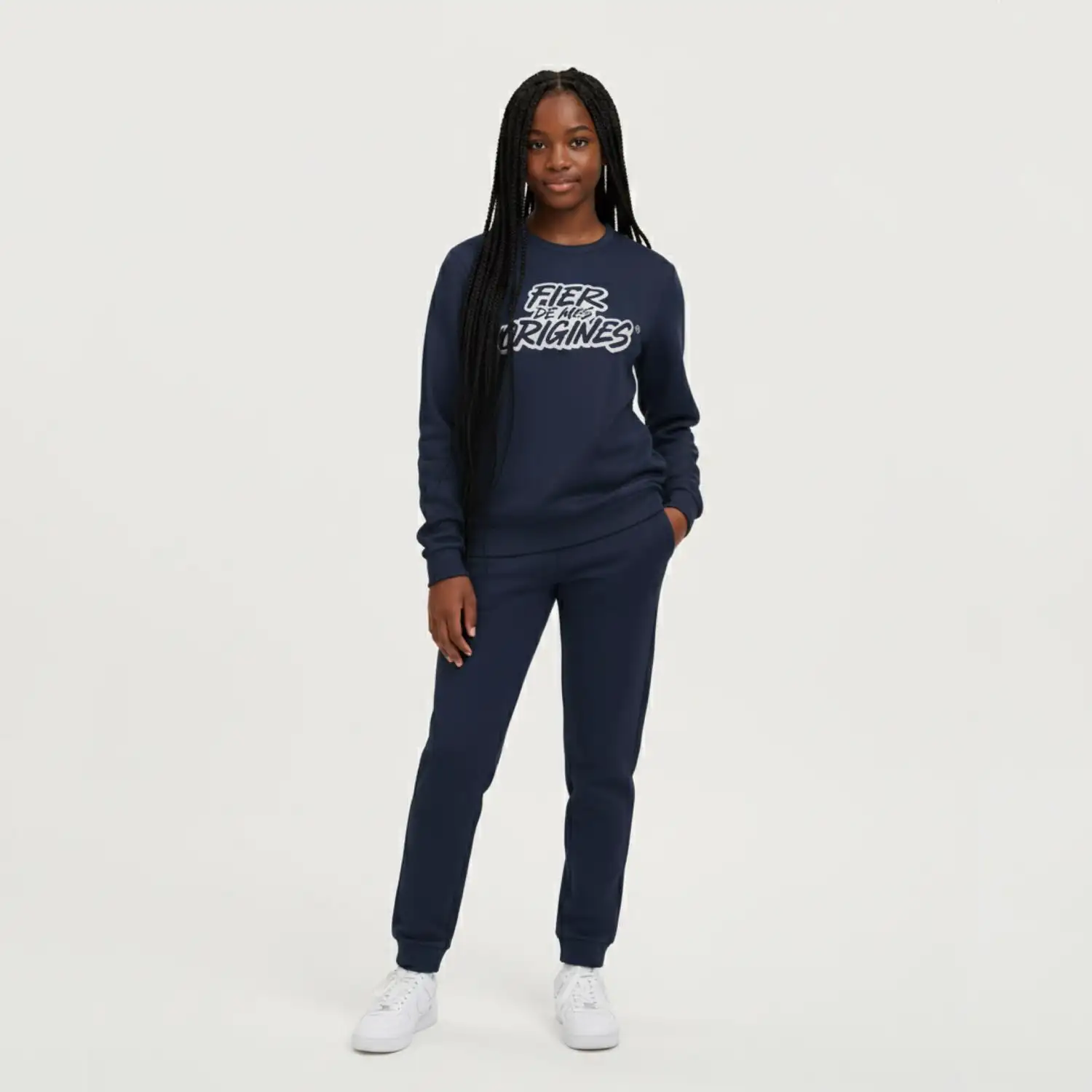 Sweat classique bleu - Fier de Mes Origines – Image 2